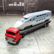 TOMICA Long Searies Metal Car Model Shinkansen Transportation Trailer Set