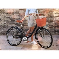 [1-5 Days Delivery] 26” Traditional Vintage City Bicycle | Bike With Basket | Women / Men INSTOCKS L