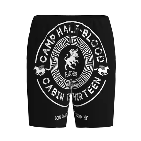 Custom Cabin Thirteen Hades Percy Jackson Camp Half-Blood Shorts Sleeping Pants Men Pajama Pants Lou