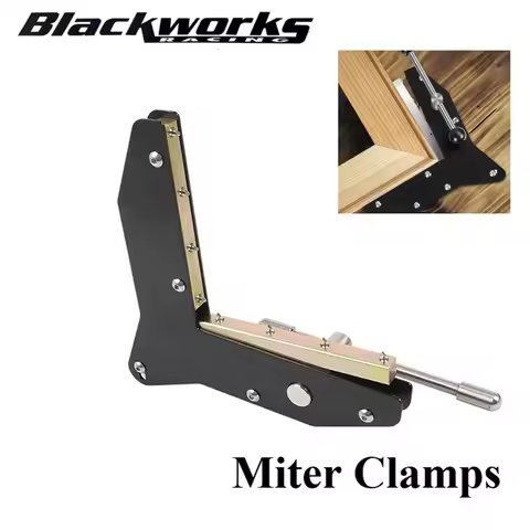 Miter Clamps For Woodworking, Corner Clamps Black For Making Window Casing, Door Casing, Picture Fra