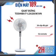 QUẠT ĐỨNG TOSHIBA F-LSA20(W)VN / F-LSA20(H)VN - Có remote điều khiển - Hàng chính hãng bảo hành 12 t
