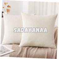 SADAYANA.ID - Sofa Cushion Cover Premium Corduroy Cushion Cover 30x30 35x35 40x40 45x45 50x50 60x60 
