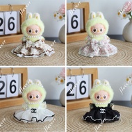 10cm Labubu 4.0 Pearl Skirt Set Cloth（no Doll）