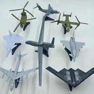 Miniature Scale Model Kit Airplane and Military Helicopter Model 2 Aeroplane Model