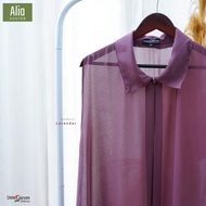 Alia Outer Polos Terbaru - Lavender - By Ummu Maryam Collections - Outer Terkini - Bisa COD - Stock 