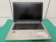 ASUS M580V 15吋二手良品筆電 i7-7700HQ/16G/240G+1TB/GTX1050/Win10