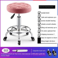 ❤Free shipping❤Lift Bar Backrest Table Home High Round Fashion Creative Beauty Stool Swivel Chair