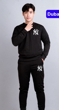 SÉT ĐỒ BỘ NAM NỮ HOODIE SWEATER NY CHẤT THUN NỈ DA CÁ DÀY CHỐNG LẠNH NẮNG NÓNG ĐÔNG HÈ PHONG CÁCH CA