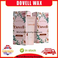 Dovel Wax - DovellWax Hair Remover Cream ( Krim Buang Bulu )  / Dovell Body Scrub