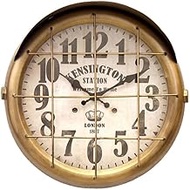 Akizuki Boeki 5A064-2V2K Antique Clock Submarine 1 (ONE) Bronze Diameter 14.2 x D 0.6 x H 14.2 inche