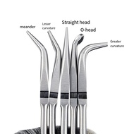 5PCS Long Needle Nose Pliers Set 25/45/90-Degree Angle StraightCurved PliersO-Shape Clamp Long Nose 