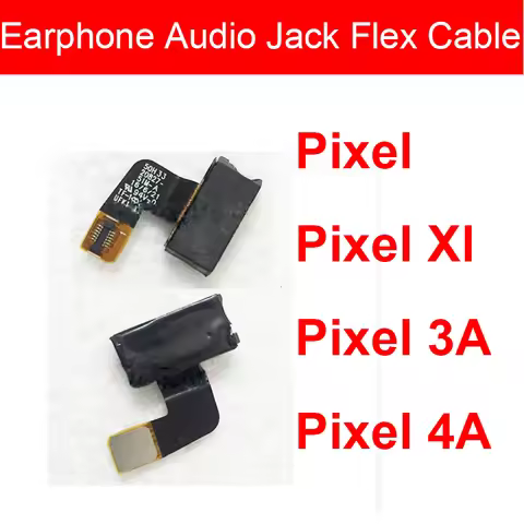 Earphone Jack Flex Cable For Google Pixel XL 3A 4A 4G 5G Earphone Headphone Jack Audio Flex Cable Re