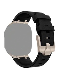 尼龍手錶帶繩軌，易穿戴的個性化手錶帶，適用於 Apple Watch Ultra 1/2（49mm）、S9/8/7（45mm）、S6/5/4/SE（44mm）和 S3/2/1（42mm），可與單件配合使用