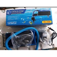 Vipsun Fish VS-288 - Aquarium Water Filter Trough and Pump Set - With filter cotton
