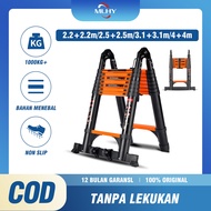 Ready MLHY Telescopic Ladder without curves 8M/10M Aluminum Double Telescopic Ladder 8 Meters Househ
