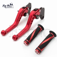 CNC Motorcycle Brake Clutch Lever Hand Grips For VespaPX Disc Models LML 125 150 200 Star PX125 PX15
