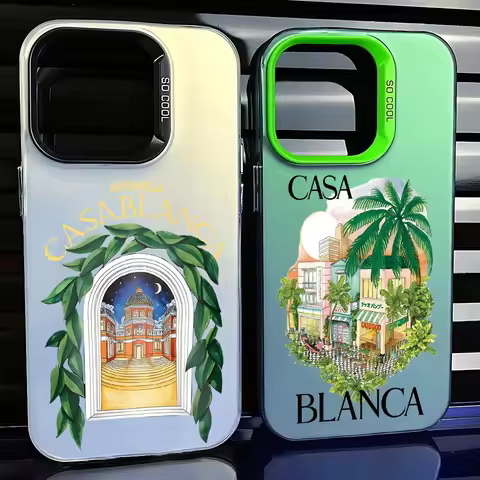 Olive branch C-Casablanca Phone Case For iPhone 17 16e 15 14 13 12 11 mini Pro Max X XR XSMAX 8 7 Ai