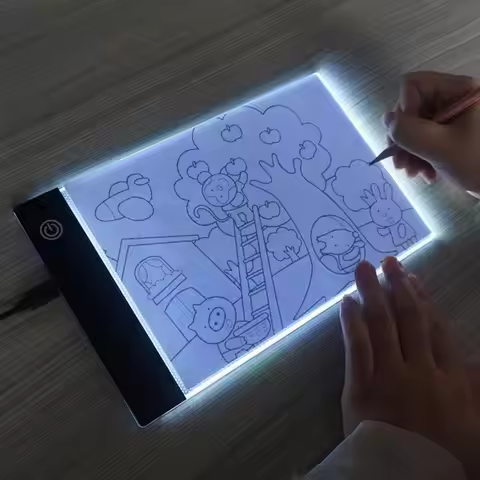 A3/A4/A5 Electronic Drawing Board USB Light Transmitting LED Painting Board Three Level Dimming Eye 