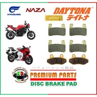 GT650I GT650IR HYOSUNG DISC BRAKE PADS DAYTONA GOLD