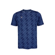 [S-5XL] FBT Football Shirt Woven Pattern Sports Round Neck Short Sleeves Wear For Exercise Playing C