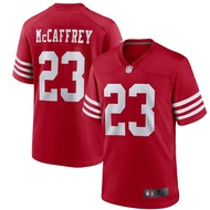 Nfl Rugby Jersey San Francisco 49 San Francisco Rugby Jersey 23#Christian Mccaffrey Jersey