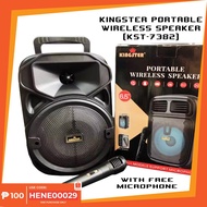 KINGSTER Portable Wireless Speaker (KST-7382)