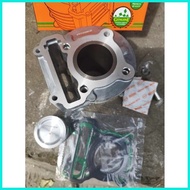 ∇ ◲ ✆ ♞pitsbike 50mm mio sporty std stock standard steel block borekit cylinder casting piston soul
