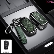 For Audi 8P 8L 8V A5 B6 B7 C5 C6 4F S3 S4 S6 RS3 Zinc Alloy Leather Car Key Case Cover Protector She