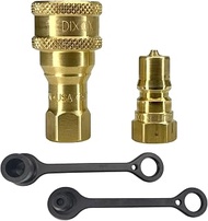 Genuine Dixon H-Series 1/8" ISO-B Hydraulic Quick Disconnect Kit - (1ct.) 1HF1-B | (1ct.) H1F1-B | (