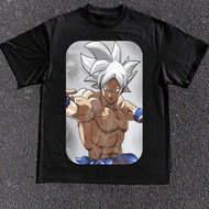 220g Heavyweight Pure Cotton, Super Saiyan God Goku Surrounded By Flames T - Shirt