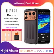【In Selangor】IIIF150 Raptor Rugged Mobile Phone Machine Thermal Imaging 6.8'' 120Hz 10000mAh 12GB+25