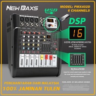 New Baxs PMX402D/PMX402S-USB 4-channel mixer built-in amplifier with Bluetooth stage professional mi