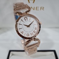 [promo] jam tangan wanita aigner ragusa steel original garansi 2 thn - 5 tanpa box ori