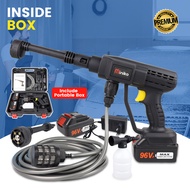 Cordless Jet Cleaner - Mesin Cuci Motor Mobil AC Baterai Cordless - MIniko.id