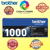 Brother TN-1000/ DR-1000/ TN1000/ DR1000 Original Toner Cartridge - HL-1110/ DCP-1510/ MFC-1910W/DCP