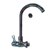 CJQ FAUCET Kitchen Faucet 360 Flexible Pull Faucet with Spray Sink Wash Tap Wall Mounted Faucet