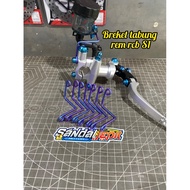 RCB S1 BRAKE OIL TUBE BREQUETTE TITANIUM BRAKE OIL TUBE BOLT GR5 RCB BRAKE TUBE WIRE S1 TITANIUM WIR