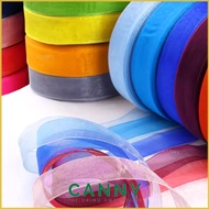 50 YARDS RIBBON ORGANZA 20 MM FOR DECORATION / REBEN ORGANSA 20MM (50 YARDS)