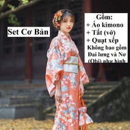 (Có Sẵn) Trang Phục Yukata Nhật Bản Kimono Truyền Thống Nhật Bản