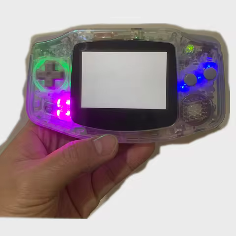 GBA IPS LCD/motherboard/button Light/metal Button Spring Integrated For Game Boy Assemble after purc