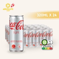 COKE Light 320ML X 24 (CAN)