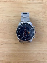 Seiko FC Barcelona Chronograph Watch 10 Bar Stainless Steel