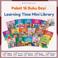(16 Books) Mini LibraryLearning time - Children's Books 0+ - Full Color Toddler Books
