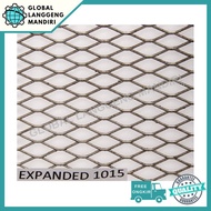 EXPANDED METAL BERBAGAI MACAM UKURAN / EXPANDA BESI 1.2MX2.4METER BAJA - TOKOASMA