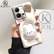 Case Hp Vivo V25 / V25E - Casing Hp Vivo V25 / V25E - KAJOLA - Fashion Case - Kesing Vivo V25 / V25