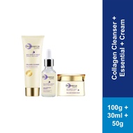 [Bundle of 3] Bio-essence Bio-Bird Nest Collagen Cleanser 100G + Essence 30ML + Cream 50G