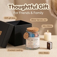 Bible Verse Jar souvenir for christening wedding souvenir giveaways giveaways for birthday christ