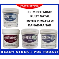 QUORBYX CREAM 100G [G25 / M0.5 / M1.0 /M3.0] SESUAI UNTUK KULIT SENSITIF DAN ECZEMA MENTHOL MOISTURI