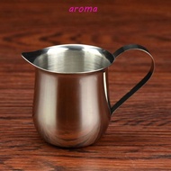 AROMA Steaming Pitcher Home|Cappuccino Barista Stainless Steel Mugs