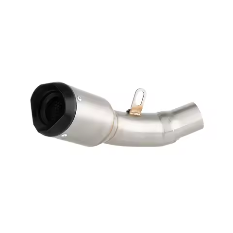 Motorcycle Exhaust Muffler Link Pipe Escape For Kawasaki ZX6R Ninja 2009-2024 / ZX6R 636 Ninja 2013-